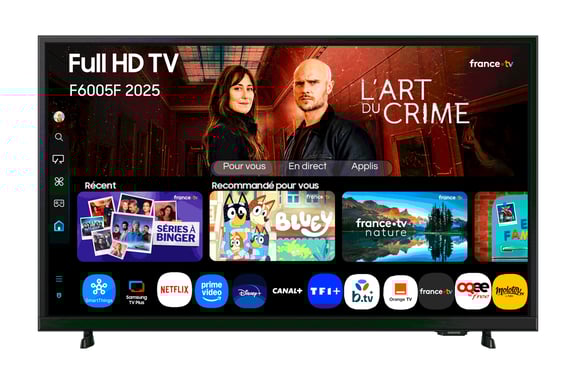 Samsung TV Full HD 32'' F6005F 2025, Smart TV