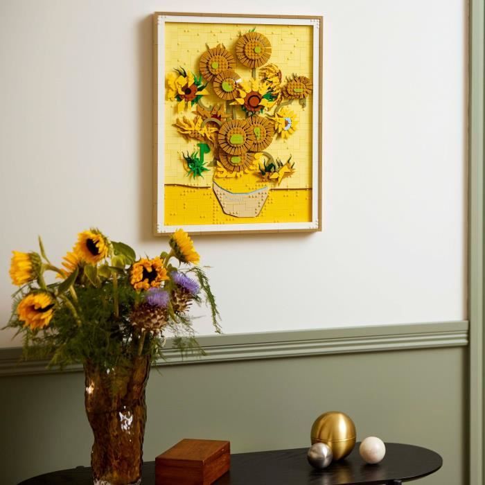 Art 31215 Vincent van Gogh – Les Tournesols Tableau mural Construction pour adulte Neuf - vue 3