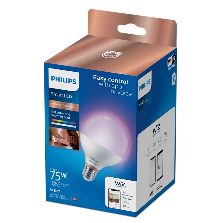 Philips 8719514372504 éclairage intelligent Ampoule intelligente Blanc - Neuf