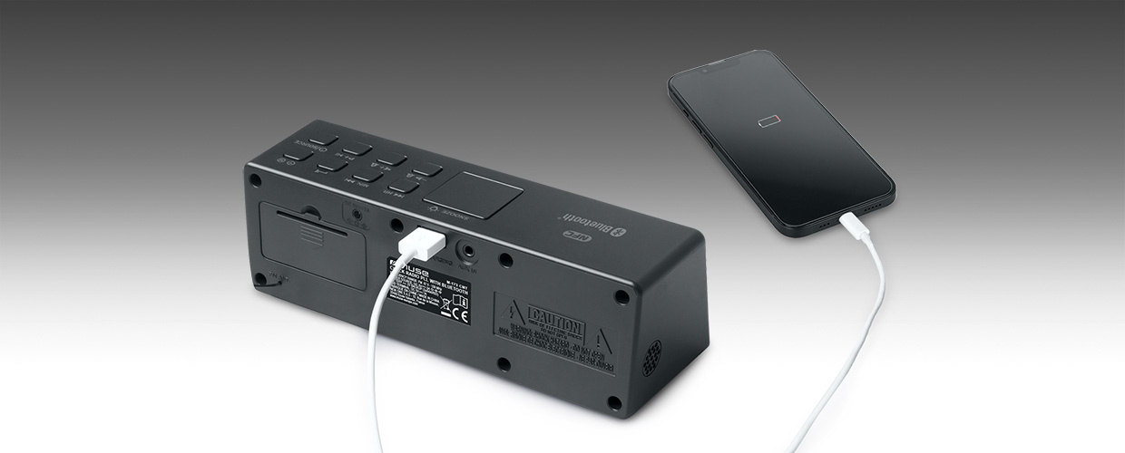 Radio réveil Muse 173 CMT - vue 5