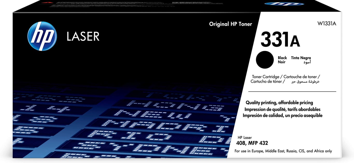 HP 331A Black Original Laser Toner Cartridge - Neuf