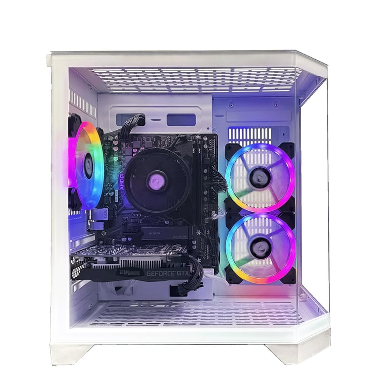 PC Gamer complet Nitropc Pack Gold Intel i5 RTX 3050 8Go RAM .2 1TB Win11 WiFi Écran 24 FullHD et accessoires Neuf - vue 3