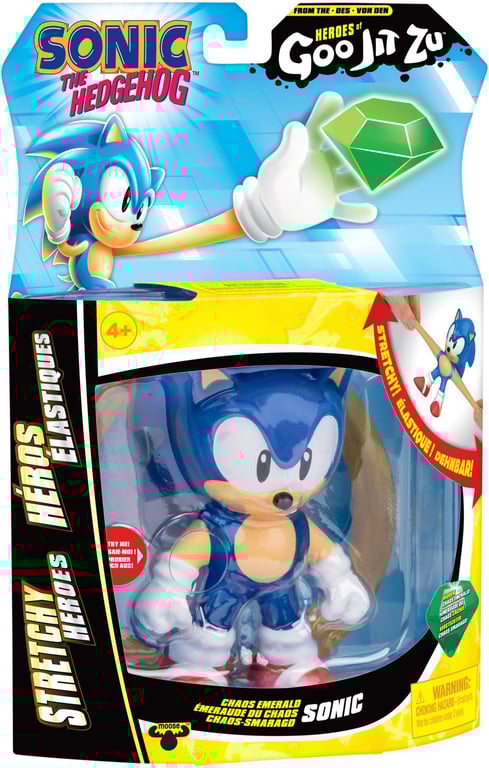 Figurine Goo Jit Zu Sonic Emeraude 13 cm - vue 4