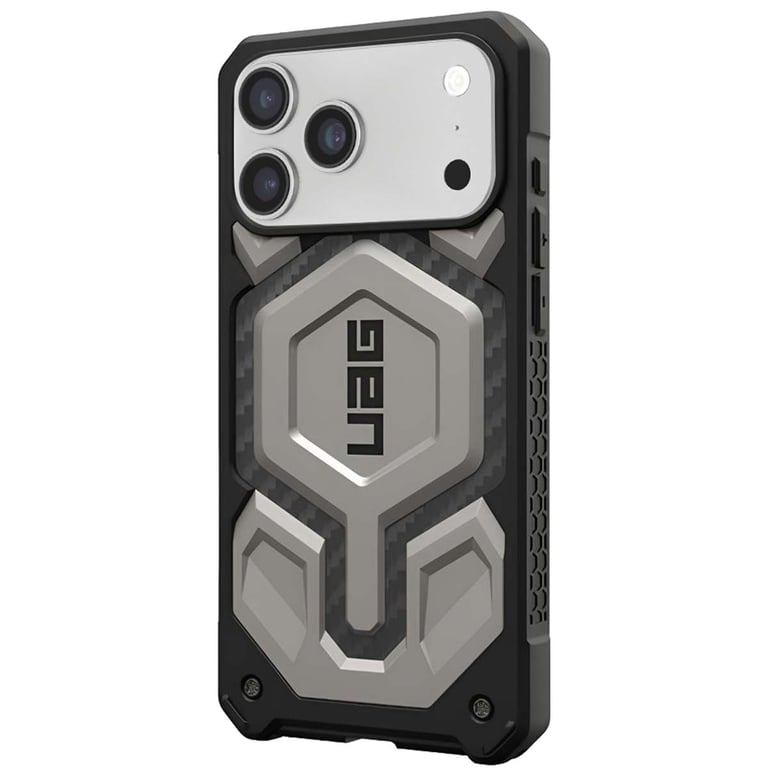 Non Communiqué Gris Coque Pour Iphone 17 Pro Max Compatible Magsafe Série Monarch Pro Uag - Image 3
