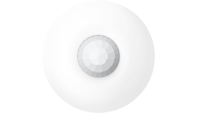 Hikvision DS-PDCL12-EG2-WE detector de movimiento Sensor infrarrojo pasivo (PIR) Inalámbrico Techo Blanco