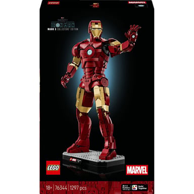 LEGO Marvel Iron Man Mark 3 Edition Collector 76344 1297 pièces
