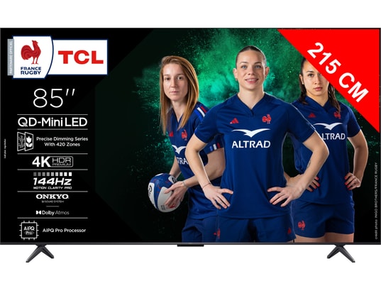 TV 83/86 POUCES TCL 85C61K - Neuf