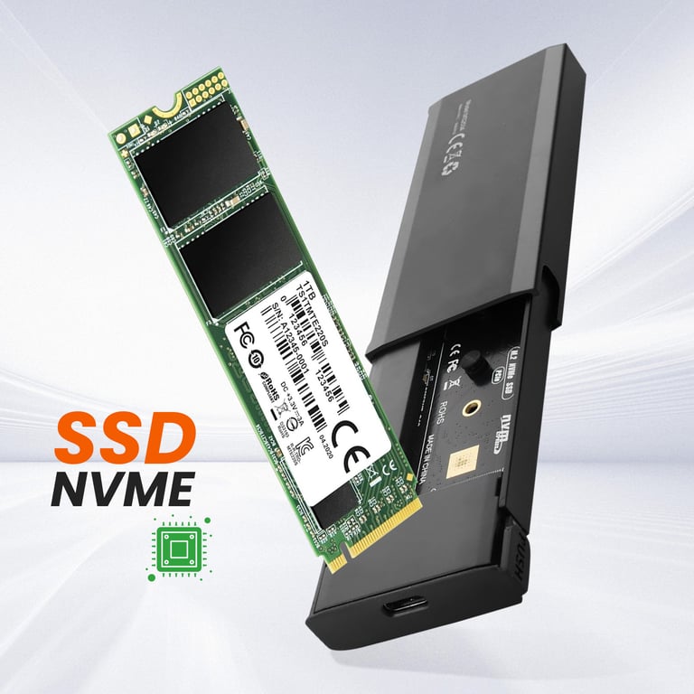 Hub USB avec Lecteur Disque Dur SSD + 2 USB + Lecteur carte TF / SD Neuf - vue 2