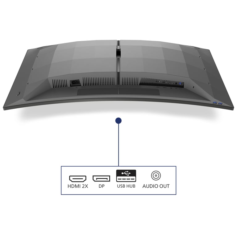 Ecran PC Gamer 34M2C6500 Incurvé 34'' QD OLED - vue 2