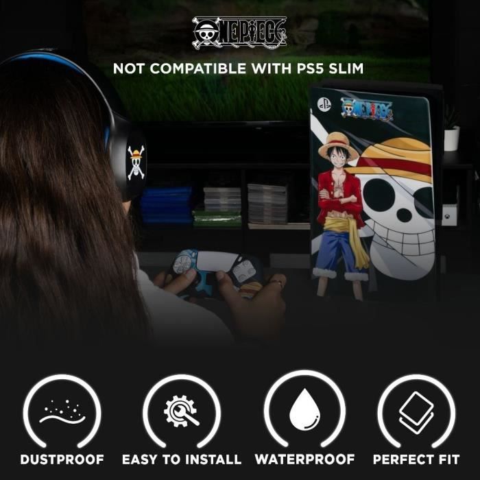 Couverture Silicone One Piece PS5 Antichocs Installation Facile - vue 3