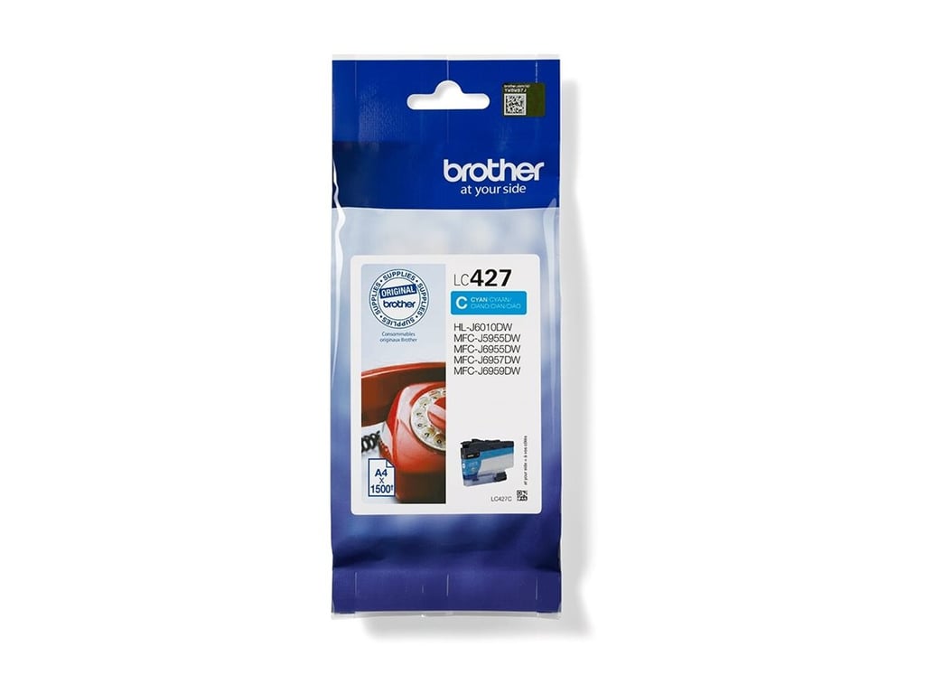 BROTHER Cyan Ink Cartridge - 1500 Pages - Neuf