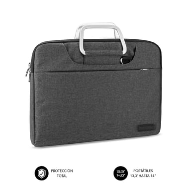 SUBBLIM Funda Ordenador Business Laptop Sleeve 13,3-14'' Grey