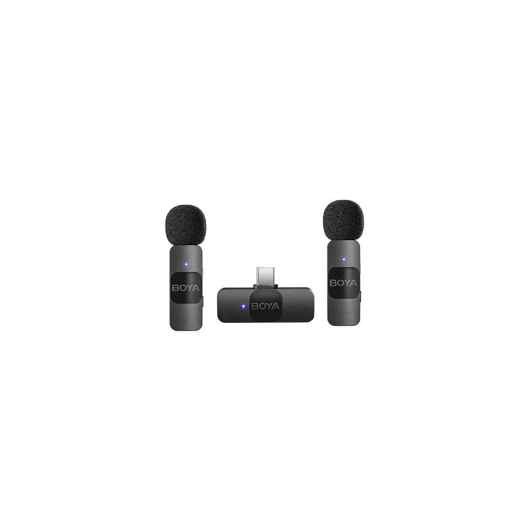 Microphone Boya BY-V20 V2.0 – Cravate Sans Fil Double Canal USB-C