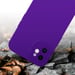 Coque pour Apple iPhone 11 en FLUID VIOLET FONCÉ Housse de protection Étui en silicone TPU flexible