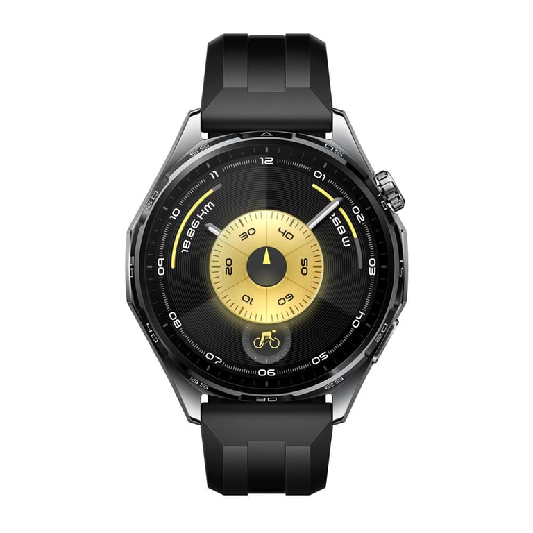 Montre connectée Huawei Watch GT6 46 mm Bluetooth acier inoxydable avec bracelet tissé - vue 7