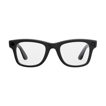 Meta Wayfarer 2 - Lunettes connectées IA Ray-Ban, Noir mat (Verre Standard)