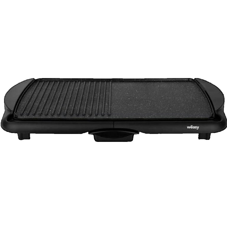 Plancha WEASY STO52 Surface Cuisson 52x27cm Température réglable Revêtement anti adhésif - vue 2