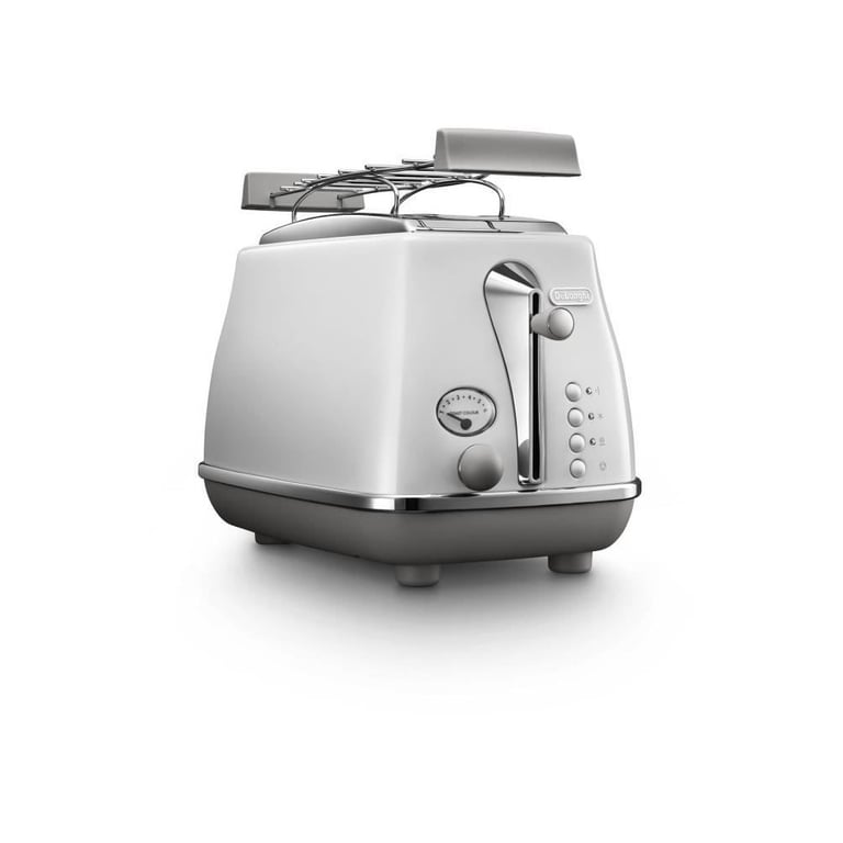 Grille-Pain De'Longhi CTOC2103.W – 900 W, 2 Fentes, 6 Niveaux de Brunissage - vue 4