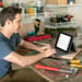 Logitech Rugged Folio AZERTY Francés Smart Connector Grafito