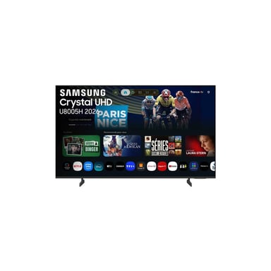 TV LED Samsung Crystal UHD 75 TU75U8005 2026 Tizen 4K HDR10+ Processore 4K Motion Xcelerator VRR Gaming Hub Nero