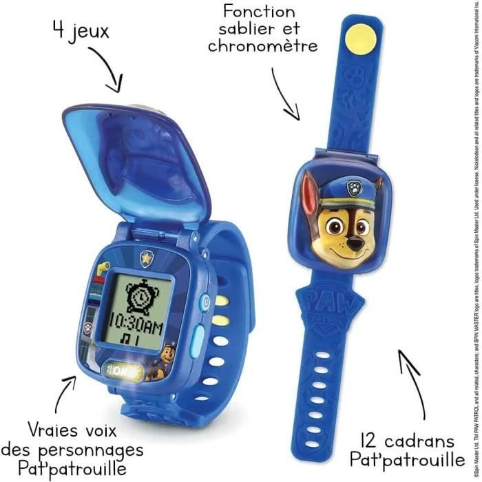 Montre Digitale De Chase La Pat'patrouille Avec Jeux Interactifs Vtech 'unité - vue 4