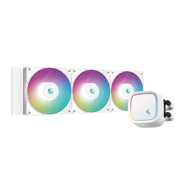 DeepCool LE720 WH Processeur Refroidisseur de liquide tout en un 12 cm 1 pièce Neuf - vue 2