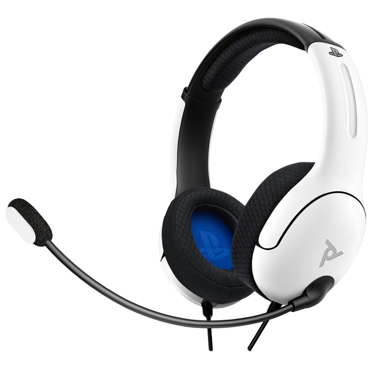 Casque filaire AIRLITE: Frost White Pour PlayStation 5 et PlayStation 4 -  Pdp