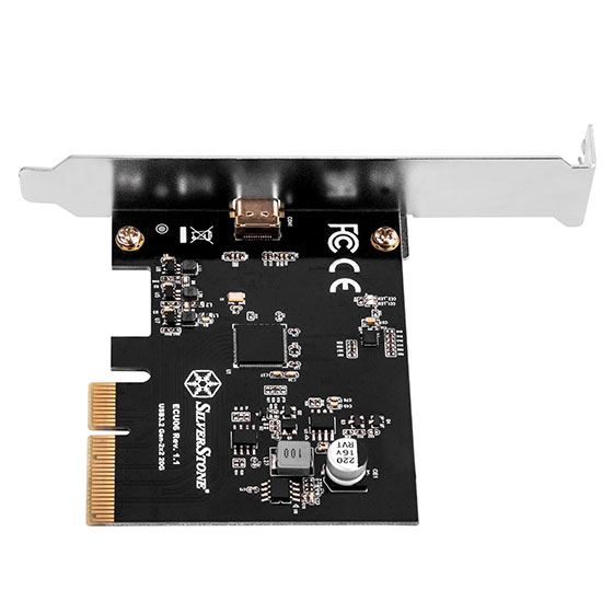 Carte d'extension PCIe SILVERSTONE SST ECU06 USB C 3.2 Gen 2x2 - vue 3