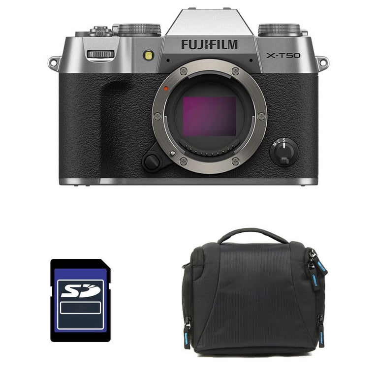 FUJIFILM X T50 + Sac + Carte SD 8 Go Neuf - vue 6