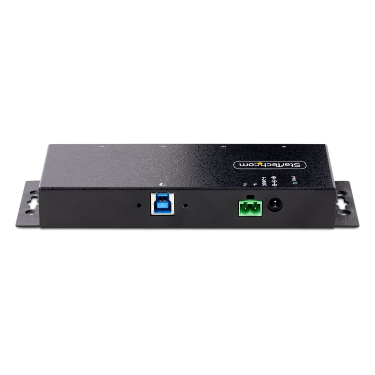 StarTech.com Hub USB 3.0 5Gbps à 4 Ports Industriel Hub USB pour PC Portable avec Protection contre les Surtensions Splitter USB 3.0 Montable sur Mur Station de Charge USB à Verrouillage Gros Calibre Neuf - vue 4