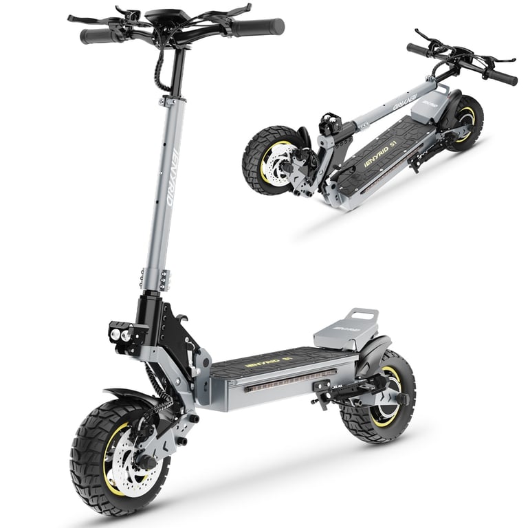 Trottinette Électrique iENYRID IE-S1 800W – Pliable, Frein à Disque, 48V15Ah - vue 2