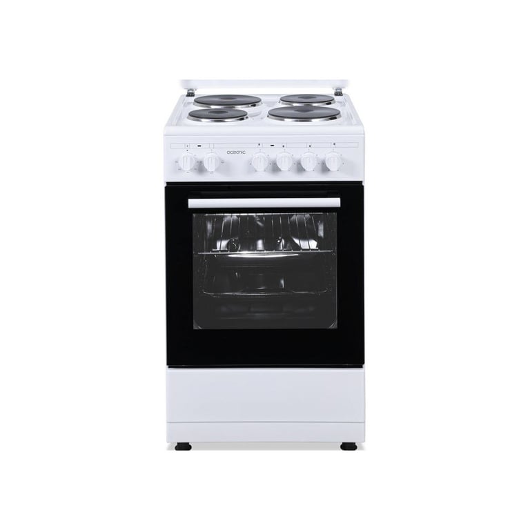 Cuisinière électrique OCEANIC OCEACE5060W 4 feux L49 8 x P61 x H 86 cm - vue 3