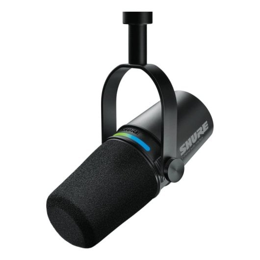 Microphone Dynamique Shure MV7i – USB/XLR, Podcasting, Directivité Cardioïde - vue 2