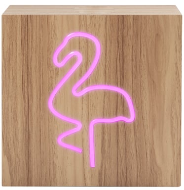 Bigben Connected CBLNEONINDUFLAML altavoz portátil o de fiesta Madera 15 W