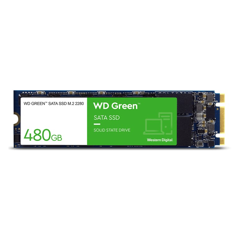 Western Digital SSD WD 480 Go .2 - vue 3