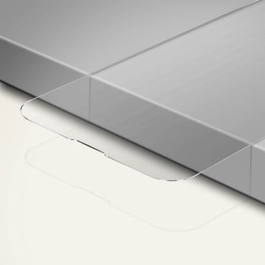 MW Protection d'écran pour iPhone 13/13 Pro POLYBAG avec applicateur intégré Transparent