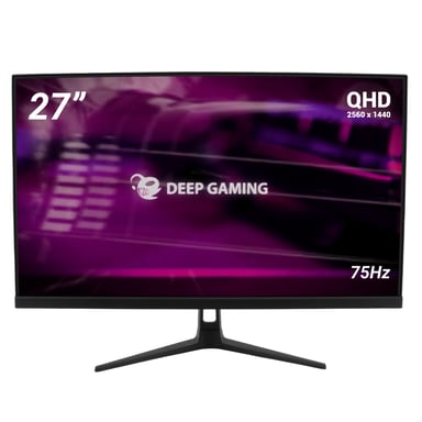 DeepGaming Gaming Monitor 27'' QHD, HDR, FreeSync, 75Hz, 5ms