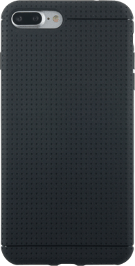 Funda blanda negra con acabado microperforado para iPhone 7 Plus/8 Plus