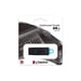 kingston Memoria USB 64GB DT Exodia 3.2 Transferencia Rápida con Tapa Deslizante Negro