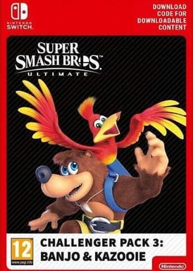 Super Smash Bros. Ultimate Challenger Pack 3: Banjo  Kazooie DLC SWITCH [Code de téléchargement]