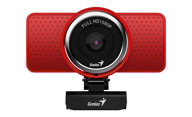 Genius Computer Technology ECam 8000 webcam 2 MP 1920 x 1080 pixels USB Rouge
