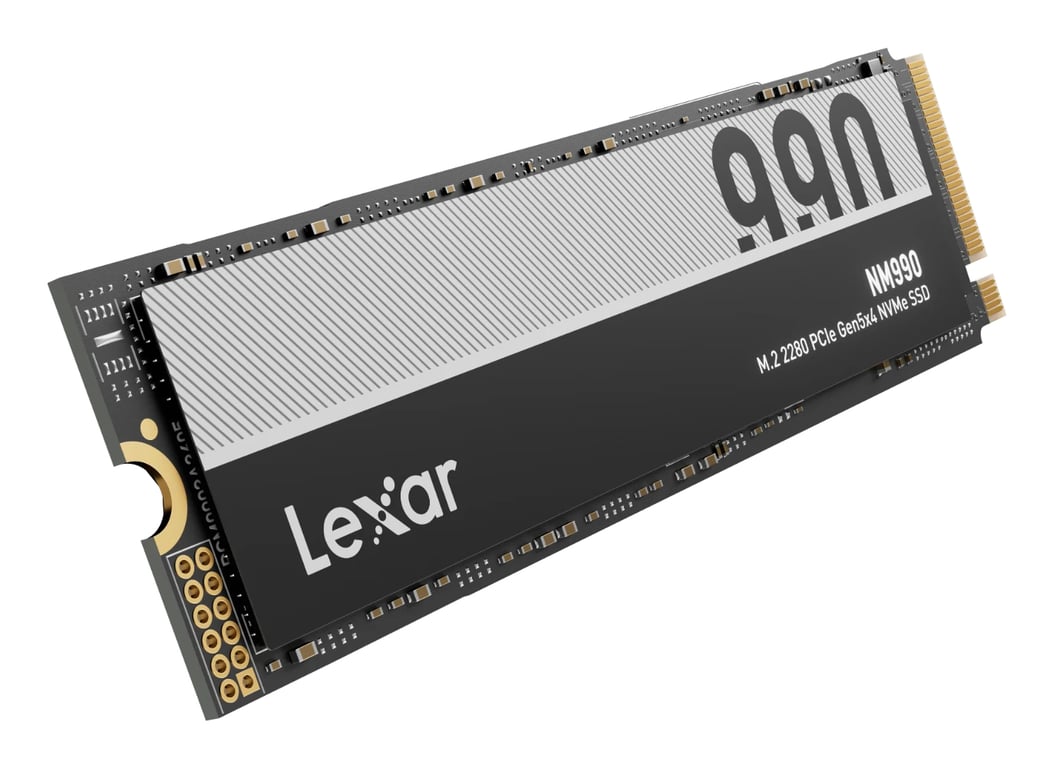 Lexar NM990 .2 PCI Express 5.0 NVMe - vue 5