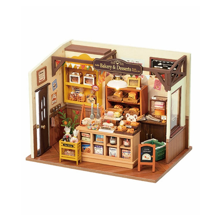 Maquette Rolife Serre livres Book Nook Boulangerie de Becka - vue 2
