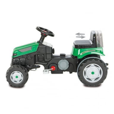 Tracteur à Pédales Strong Bull Vert pour Enfants - Aventure et Amusement