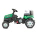 Tracteur à Pédales Strong Bull Vert pour Enfants - Aventure et Amusement