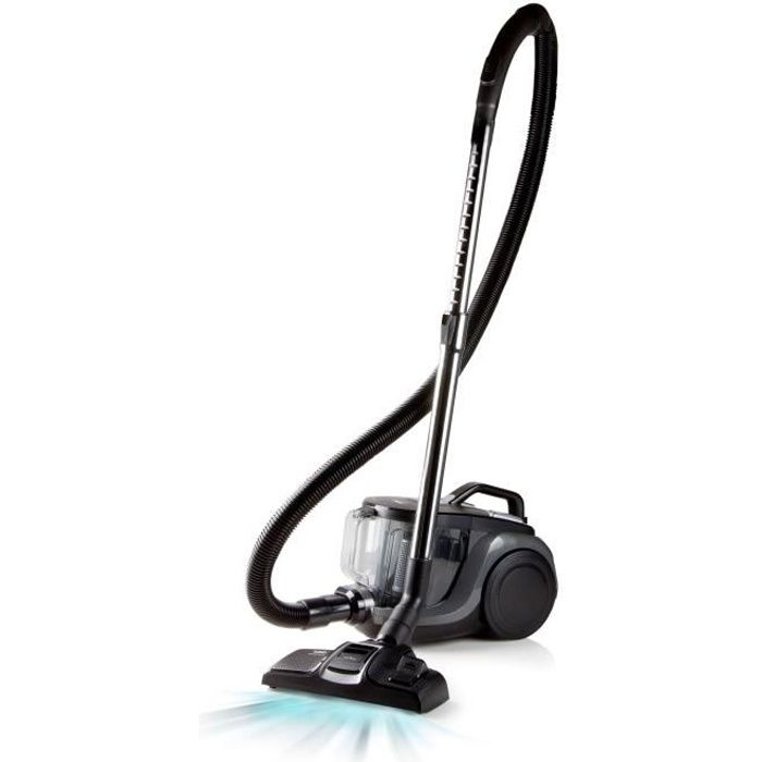 DOMO DO7295S Aspirateur Traineau sans sac Systeme cyclonique Nouvelle brosse Deep clean Réservoir a poussiere Neuf