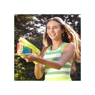 Pistola de agua NERF Super Soaker Dunk-Fill+ 358 ml llenado por inmersión Amarillo-verde/Naranja
