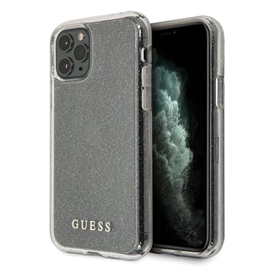 Custodia Guess per iPhone 11 Pro Max Argento Glitter