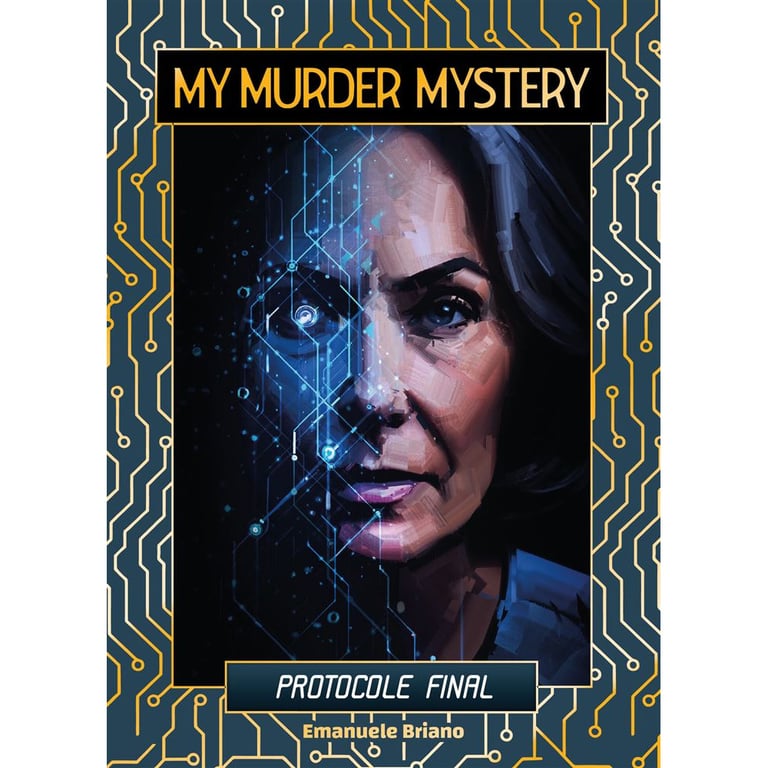 Jeu d'enquête Gigamic My Murder Mystery : Protocole Final 5 à 7 joueurs, 2 à 3 h, rôles secrets, multicolore - Neuf
