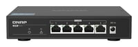 QNAP TS-673A-SW5T servidor de almacenamiento NAS Torre Ryzen Embedded V1500B 8 GB DDR4 0 TB QNAP QTS Negro